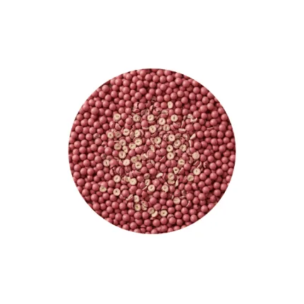 Callebaut Crispearls Ruby roosa šokolaad 50g krõbedad rubiinšokolaadiga kaetud pärlid dessertide kaunistamiseks
