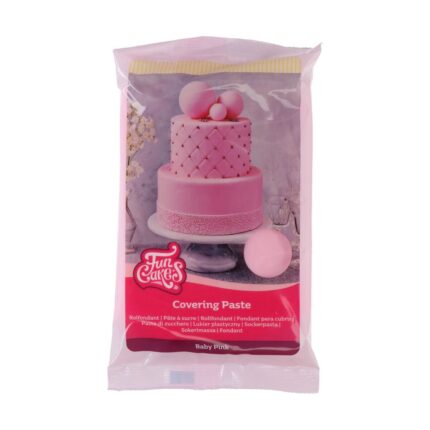 FunCakes Suhkrumass Beebiroosa (500g) tortide katmiseks ja modelleerimiseks