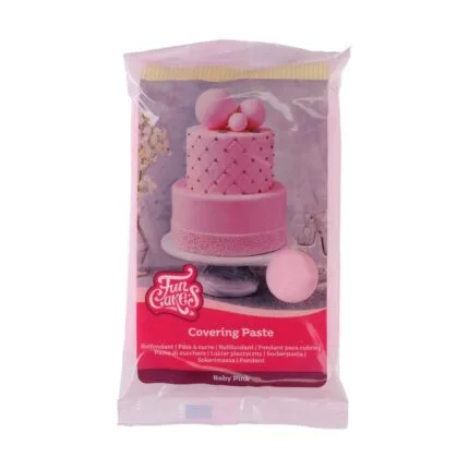 FunCakes Suhkrumass Beebiroosa (500g) tortide katmiseks ja modelleerimiseks