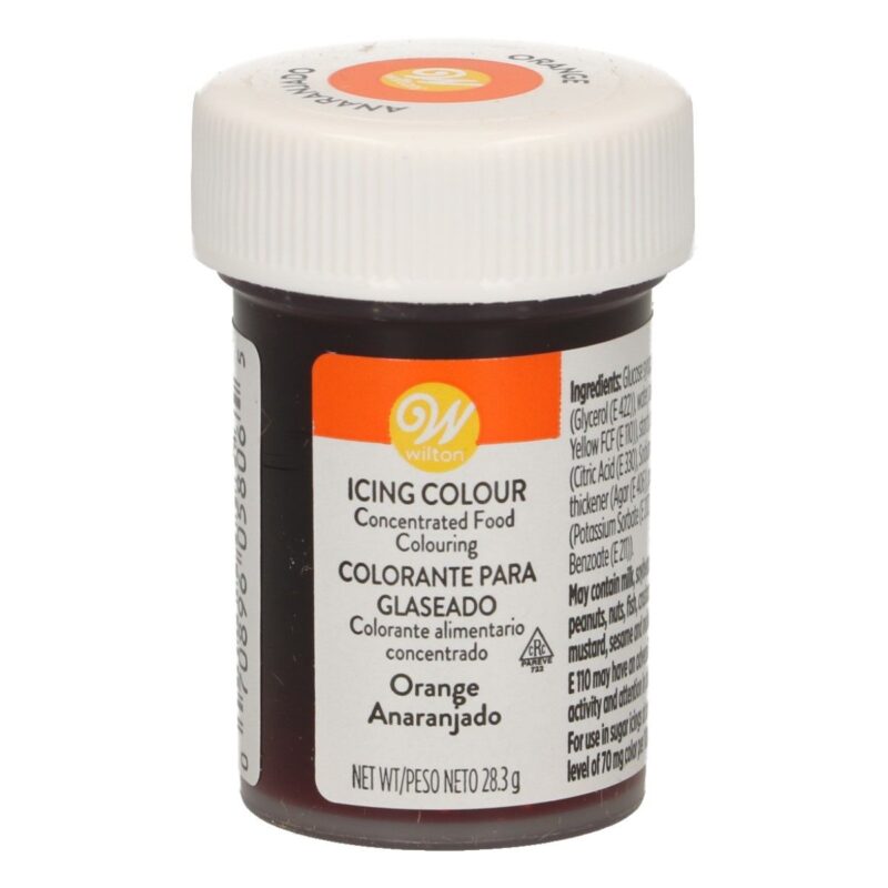 Geelvärv Oranž (28g) Wilton oranž toiduvärv