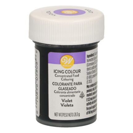 lilla geelvärv 28g Wilton Violet toiduvärv kreemile ja suhkrumassile