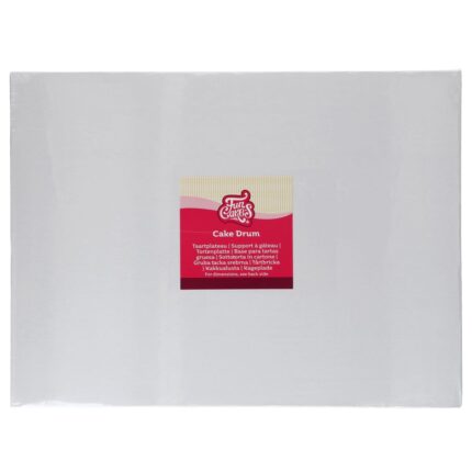 Tugev valge tordialus 40x30cm 20mm suurte tortide jaoks