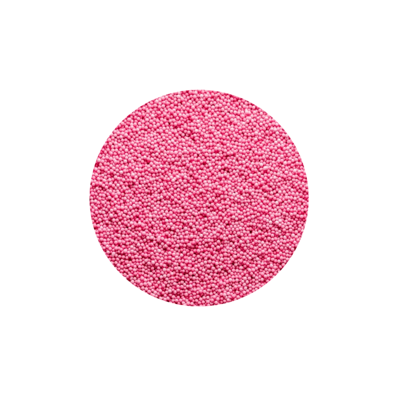Roosad suhkrupuistemummud 2-3mm (50g) tordikaunistus